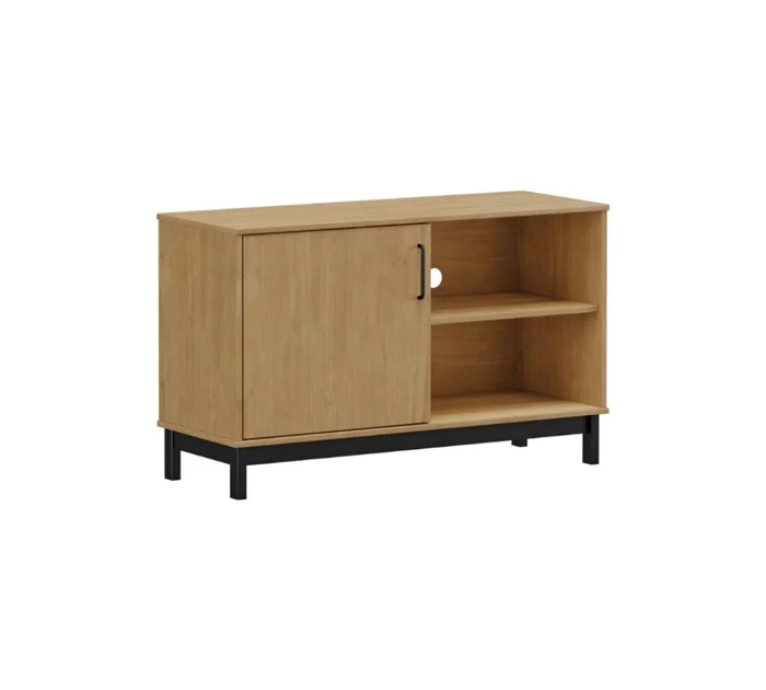 Rack 1 Puerta Con Estantes Madrid en Beige - Muebles para TV, Uruguay | Rústico Hogar