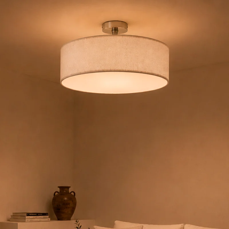 Lámpara de techo Alana en Beige - Lámparas colgantes, Uruguay | Alta Gracia Deco, vista 3