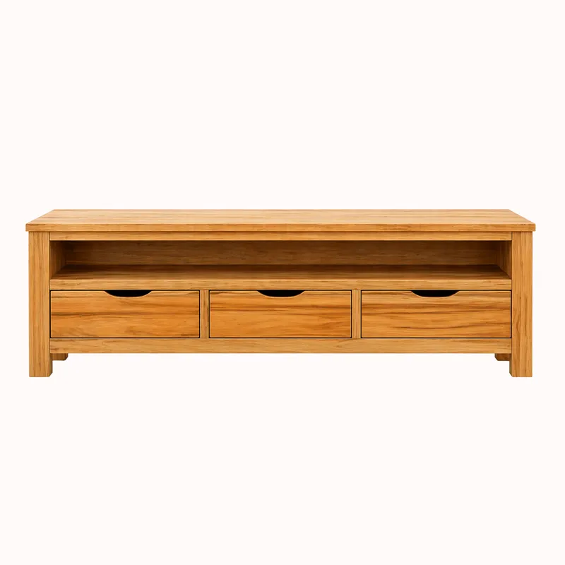 RACK TERRA en Madera natural - Muebles para TV, Uruguay | Forum Design