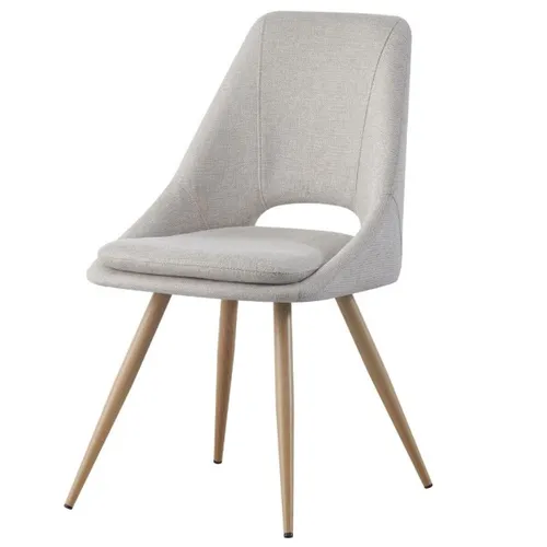 Silla CYNTIA en Tela - Beige en Beige - Sillas, Uruguay | Finkel