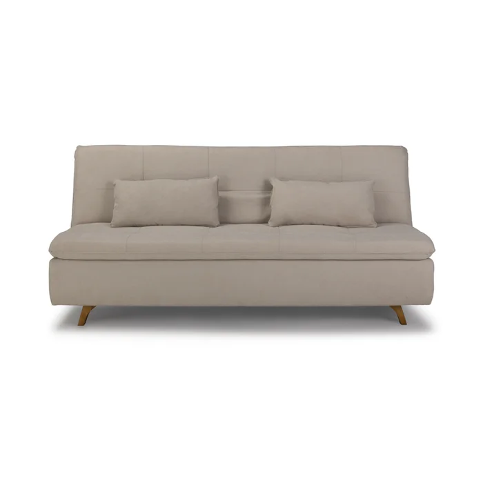 Sofá Cama Maira - Tela Microfibra - 9901 (Soft Beige) en Beige - Sillones y sofás, Uruguay | NYR, vista 3