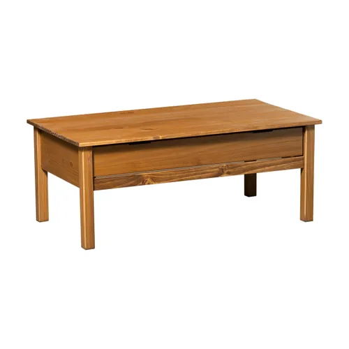 Mesa de living Linea Boston en Madera natural - Mesas de living, Uruguay | La Cueva Muebles