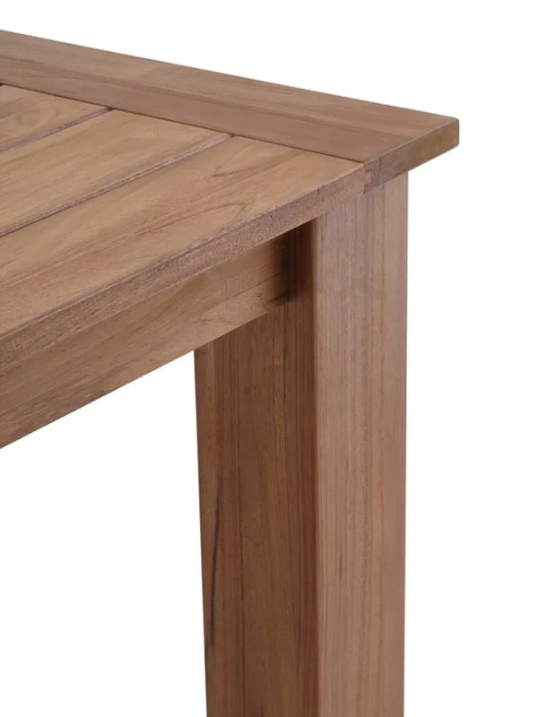 Mesa de jardín DRAMMEN A100xAl210 teca en Madera natural - Muebles para el exterior, Uruguay | JYSK, vista 3