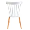 SILLA WINDSOR BLANCO 5780 - Escritorios y sillas de escritorio, Uruguay | Rosas Hermanos, vista 4 de 4