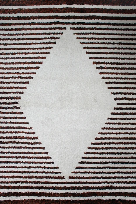 ALFOMBRA BOHO BHO/8332/H915/ 160X230 BEIGE/BRICK en Multicolor - Alfombras, Uruguay | Vinibel