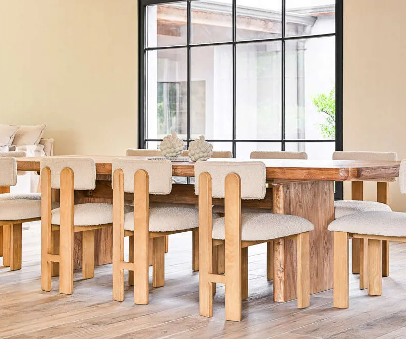 MESA COMEDOR ATHENA - 3.00 X 1.00 MTS - Mesas de comedor, Uruguay | La Iberica