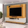 Rack Tv Panel Mueble Living Hasta Led 65 Petrus en Marrón - Escritorios y sillas de escritorio, Uruguay | Soy Hogar, vista 4 de 5