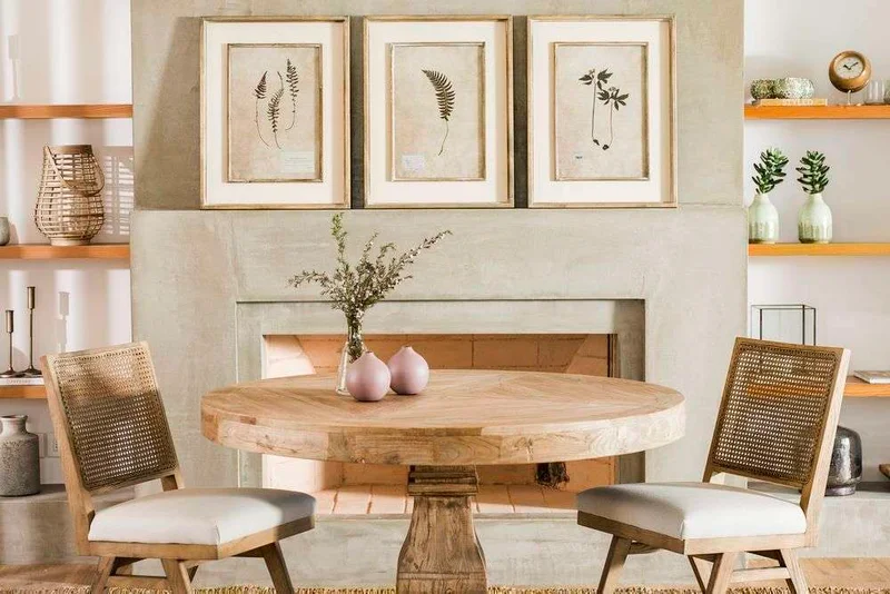 CUADRO SERIE HOJAS 1 - 50 X 65 CMS en Madera natural - Decoración de pared, Uruguay | La Iberica, vista 9