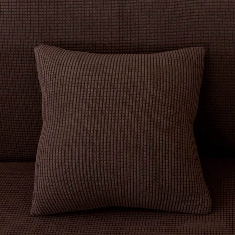 Funda de almohadón 40x40 cm - chocolate en Marrón - Textiles, Uruguay | Buho Store