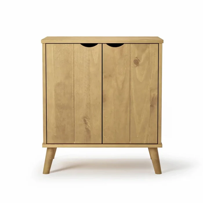Aparador 2 Puertas Madera - Línea Berlin - Marrón en Blanco - Aparadores y recibidores, Uruguay | Ecowood, vista 3