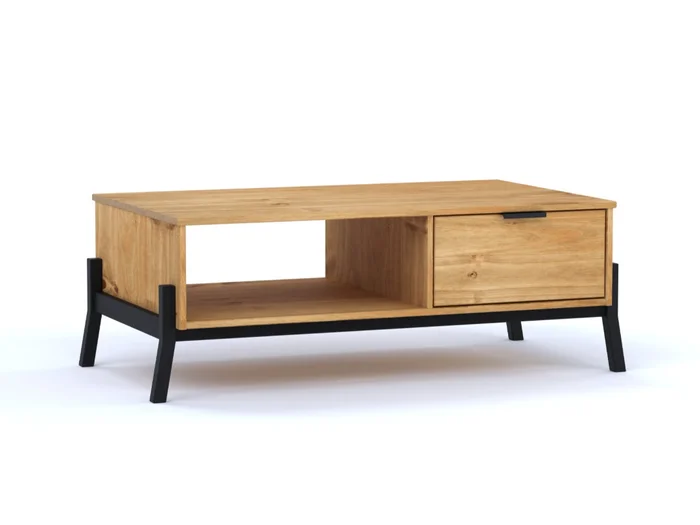 MESA DE LIVING JAPON CS9020 NATURAL en Madera natural - Mesas de living, Uruguay | Rosas Hermanos