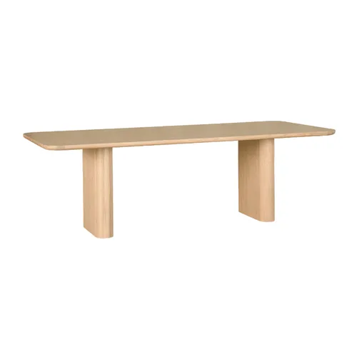 MESA COMEDOR BAKERS NEW LAURA en Madera natural - Mesas de comedor, Uruguay | Masinfinito Casa