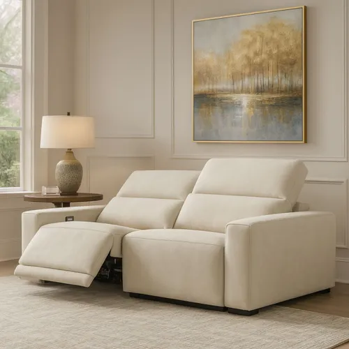 Sofá Eléctrico VOLARE BEIGE 3 CUERPOS - Sillones y sofás, Uruguay | Viasono