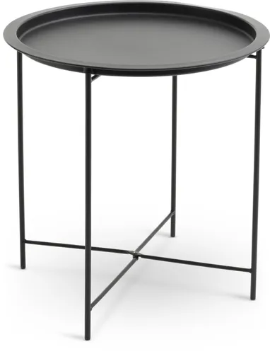 Mesa auxiliar RANDERUP Ø47 negro en Negro - Mesas de arrimo, Uruguay | JYSK