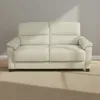 Sofa 2 Cuerpos Cuero-100-natural Natural-beige Venecia Crudo en Blanco - Sillones y sofás, Uruguay | Divino, vista 1 de 6