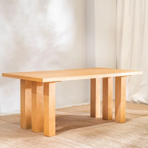 Mesa De Comedor Hibisco en Madera natural - Mesas de living, Uruguay | Satec