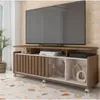 Rack Oasis 1.6 Puerta Correr en Off-white - Muebles para TV, Uruguay | Albanés, vista 2 de 2