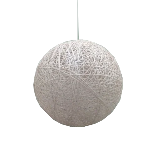 Lámpara Colgante Esfera 20cm - Hilo de cartón - Lámparas colgantes, Uruguay | Bascu House