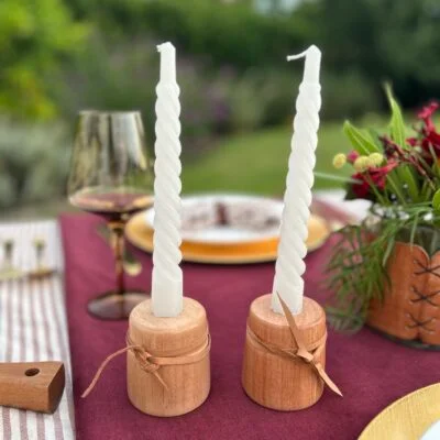 Candelabros peque para vela alta en Blanco - Velas y Portavelas, Uruguay | Dreams On Time, vista 6