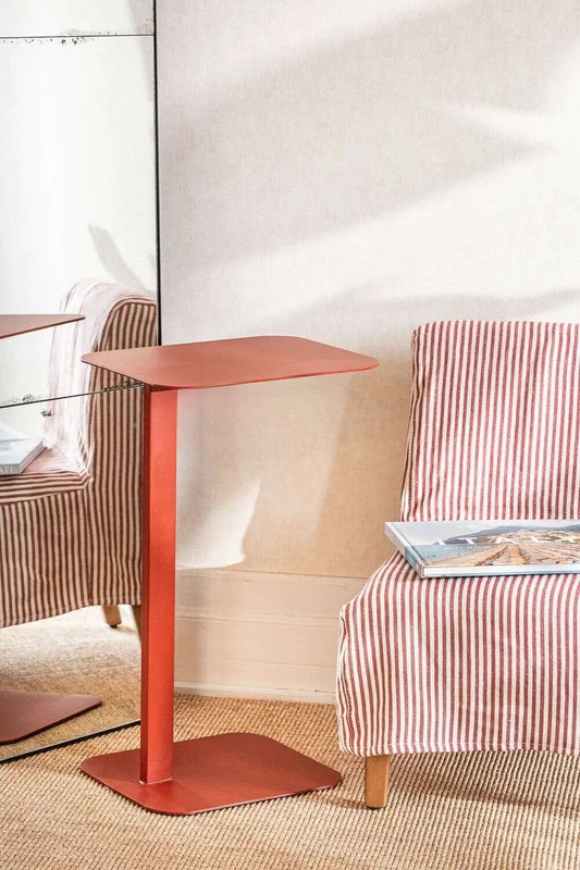 MESA AUXILIAR HIERRO - ROJO en Rojo - Mesas de living, Uruguay | La Iberica, vista 5