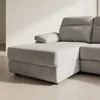 Rinconera Owen - Tela Microfibra - Chaise izquierdo - 12073 (Greige) en Beige - Sillones y sofás, Uruguay | NYR, vista 4 de 6