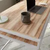 Escritorio con estantería - Sauder - Nova Loft Acacia en Madera natural - Escritorios y sillas de escritorio, Uruguay | Rústico Hogar, vista 4 de 5