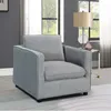 Butaca Tela Gris Amsterdam en Gris - Sillones y sofás, Uruguay | Divino, vista 4 de 5