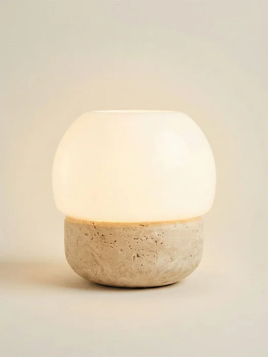 LÁMPARA HONGUITO TRAVERTINO en Multicolor - Lámparas de mesa, Uruguay | Cabana, vista 3