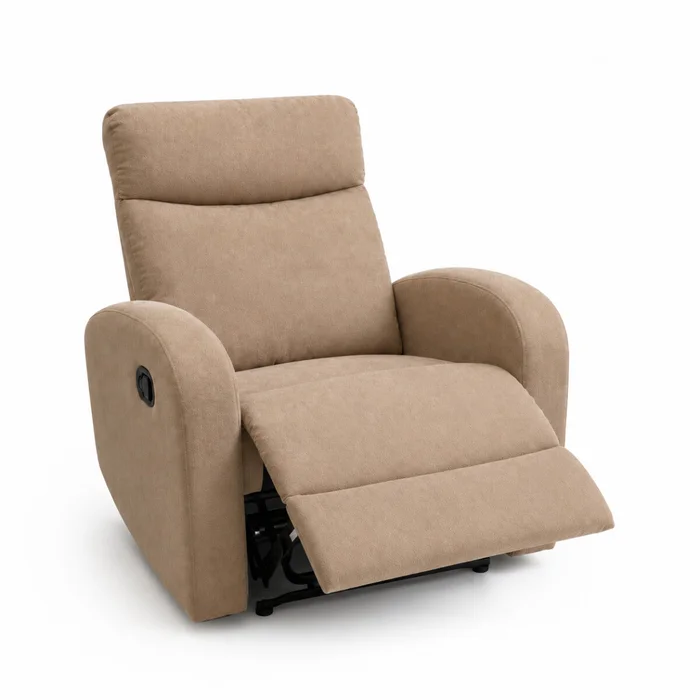 Reclinable Fine 1 cuerpo vision — Serra Amoblamientos en Beige - Sillones y sofás, Uruguay | Serra Amoblamientos, vista 3