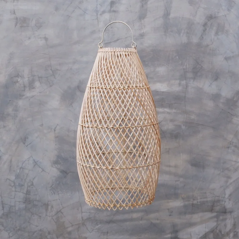 Lámpara de Ratán Pita | Casakos Uruguay en Madera natural - Lámparas colgantes, Uruguay | Casakos, vista 5