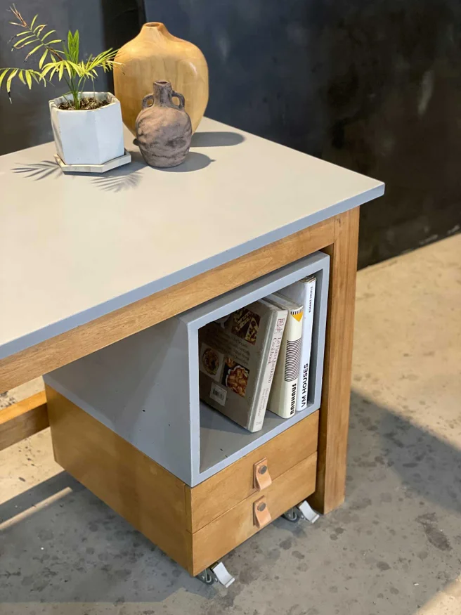Escritorio GUMALA con cajonera - Escritorios y sillas de escritorio, Uruguay | Mezcla, vista 2