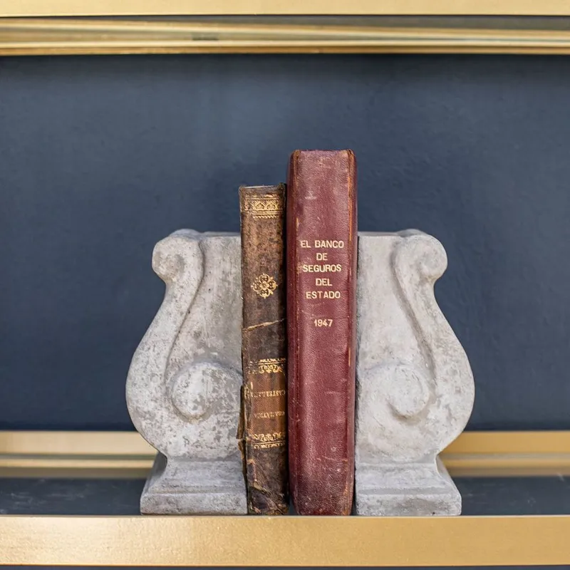 Soporte de libros - Zainas en Gris - Decoración, Uruguay | Zainas