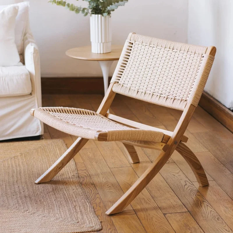 Butaca Plegable Madera Natural Tibet - Línea Serena en Madera natural - Sillones y sofás, Uruguay | Ecowood, vista 4