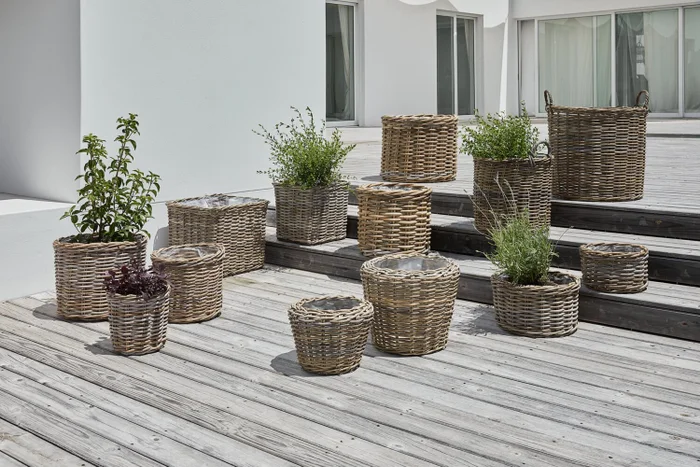 Maceta RINGTROST Ø37/32 kubu nat en Madera natural - Muebles para el exterior, Uruguay | JYSK, vista 3