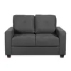 Sillón 2 Cuerpos Tela Gris Piria Gris Osc en Gris - Sillones y sofás, Uruguay | Divino, vista 2 de 5