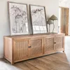 APARADOR BAJO - RACK OLMO NATURAL - 2.10 MTS - Muebles para TV, Uruguay | La Iberica, vista 9 de 11