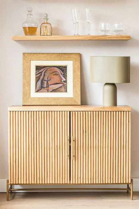 MUEBLE / BARCITO TEVA - ALAMO en Madera natural - Bibliotecas, Uruguay | La Iberica, vista 2