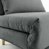 Sillón Cama Individual UNO - Gris en Gris - Butacas, banquetas y puffs, Uruguay | Samic, vista 2 de 5