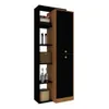 Biblioteca con repisa y 2 puertas Nogal/Negro - Living, Uruguay | Que Sal Muebleria, vista 7 de 15