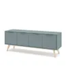RACK PARA TV PISCO 4 PTAS 140 CMS KAKI 9901ZP - Muebles para TV, Uruguay | Rosas Hermanos, vista 1 de 4