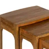 Set Mesas Madera Marron Vintage Castaño en Marrón - Mesas de living, Uruguay | Divino, vista 6 de 6
