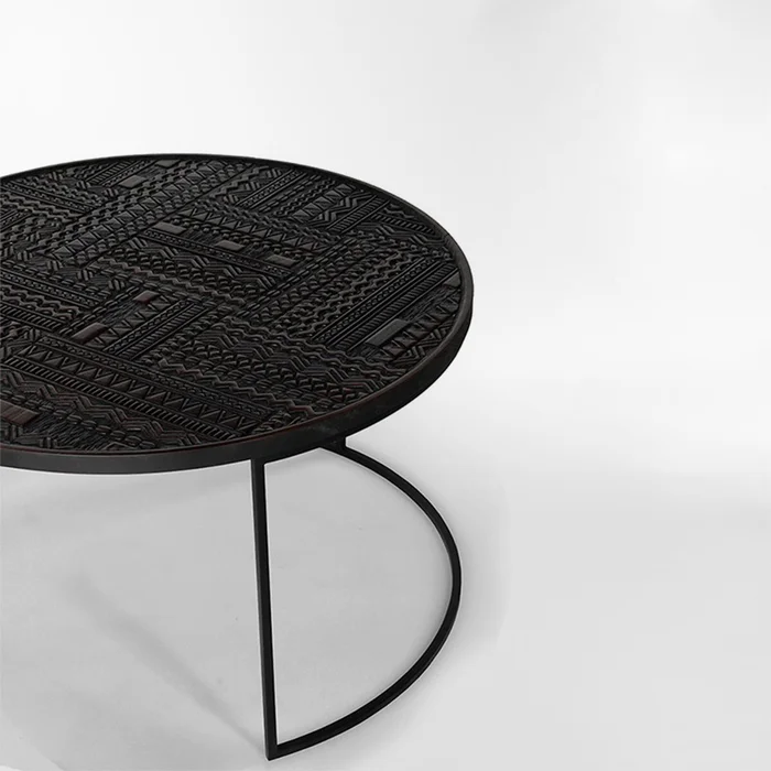 MESA DE CENTRO VOLTA NEGRO SET x 2 en Negro - Mesas de comedor, Uruguay | Viasono, vista 5