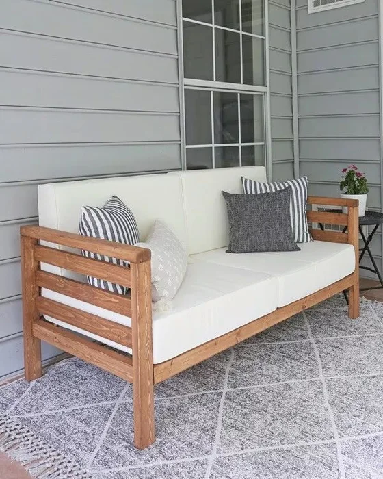 Sofá Jersey en Madera natural - Sillones y sofás, Uruguay | Treehouse Deco, vista 3
