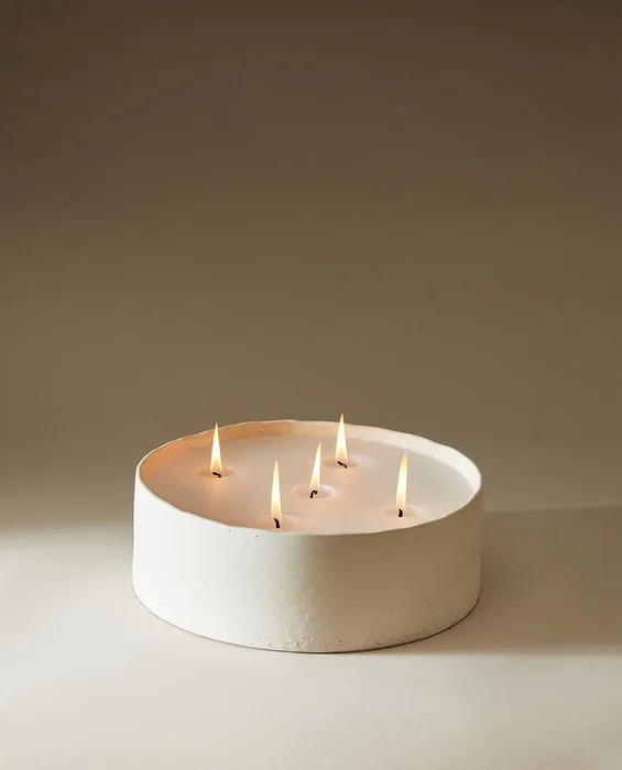 VELA DECORATIVA CERÁMICA - Velas y Portavelas, Uruguay | Zara Home, vista 7