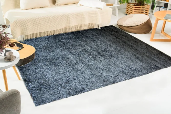 Alfombra Noble Gris Plomo - 150*200 en Azul - Alfombras, Uruguay | Noe