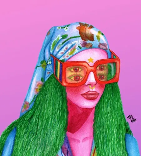 Mujer 1 en Multicolor - Láminas, Uruguay | Mara Estudio