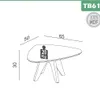 Mesa ratona de Centro Organic 65cm Baja 100% MDF - Mesas de living, Uruguay | Balton, vista 6 de 7