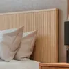 Respaldo King ripiado Fizz - Moderna - Hanover en Madera natural - Respaldos de cama, Uruguay | Rústico Hogar, vista 3 de 3