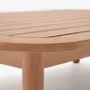 Mesa de centro exterior Sacova de madera maciza de eucalipto 140 x 89 cm FSC 100% en Madera natural - Mesas de living, Uruguay | Kavehome, vista 4 de 7