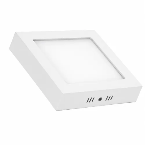 Panel LED Cuadrado de Adosar 12W Luz Cálida en Blanco - Lámparas colgantes, Uruguay | Serlux
